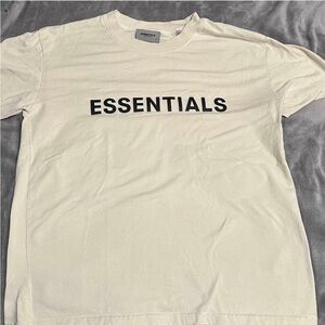 Essentials White Short Sleeve Tee